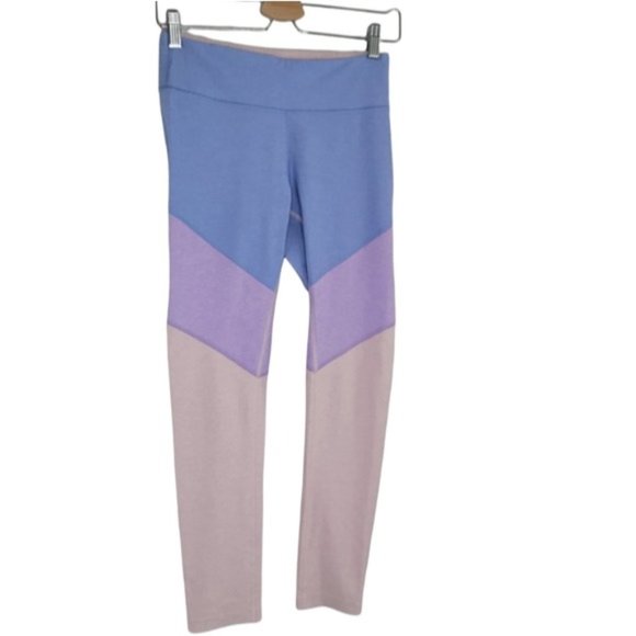 Outdoor voices tri color 7/8 leggings Size Small - Picture 2 of 9